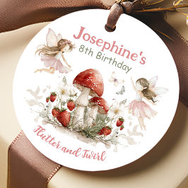 whimsical garden flutter and twirl fairy birthday  フェイバータグ