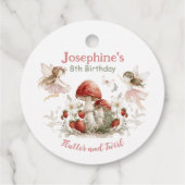 whimsical garden flutter and twirl fairy birthday フェイバータグ (裏面)