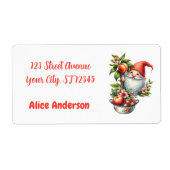 Whimsical Garden One Year Old ラベル (正面)