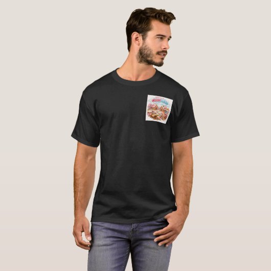 Whimsical Gingerbread Candy Land Tシャツ (正面フル)