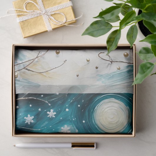 Whimsical Gingerbread Dreamscape Christmas  薄葉紙 (ギフト)