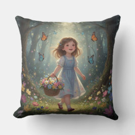 Whimsical Girl  クッション