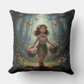 Whimsical Girl  クッション (正面)