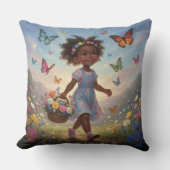 Whimsical Girl  クッション (正面)