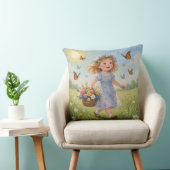 Whimsical Girl  クッション (椅子)