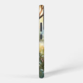 Whimsical Girl Dancing Through Birch Forest Samsung Galaxyケース (右側面)