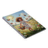 Whimsical Girl Notebook ノートブック (右側)