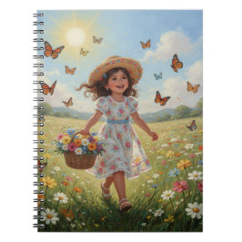 Whimsical Girl Notebook ノートブック