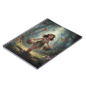 Whimsical Girl Notebook ノートブック (左側)
