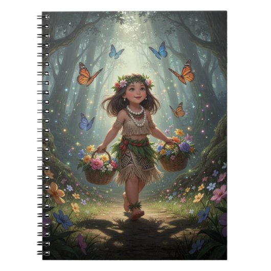 Whimsical Girl Notebook ノートブック (正面)