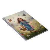 Whimsical Girl Notebook ノートブック (右側)