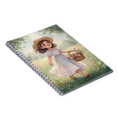 Whimsical Girl Notebook ノートブック (右側)