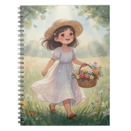 Whimsical Girl Notebook ノートブック