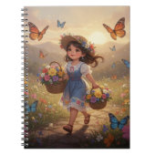Whimsical Girl Notebook ノートブック (正面)