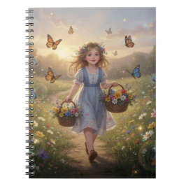 Whimsical Girl Notebook ノートブック