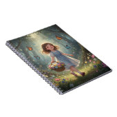 Whimsical Girl Notebook ノートブック (右側)