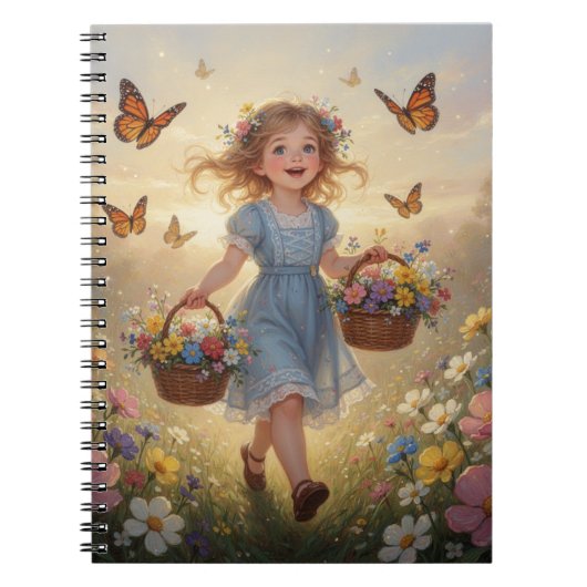 Whimsical Girl Notebook ノートブック (正面)