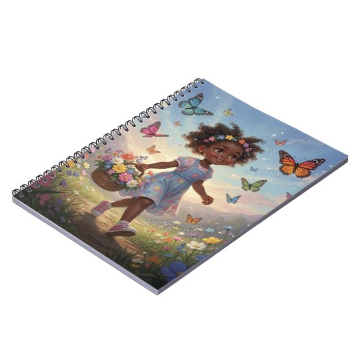 Whimsical Girl Notebook ノートブック (左側)