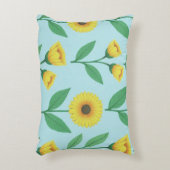 Whimsical Glee Bloom アクセントクッション (正面(垂直))