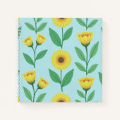 Whimsical Glee Bloom  ノートブック (正面)