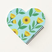 Whimsical Glee Bloom  ノートブック (裏面)