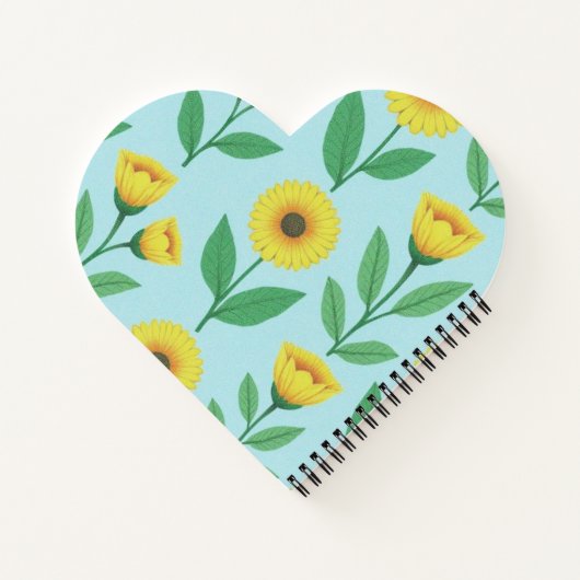 Whimsical Glee Bloom  ノートブック (裏面)