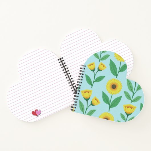 Whimsical Glee Bloom  ノートブック (内部)