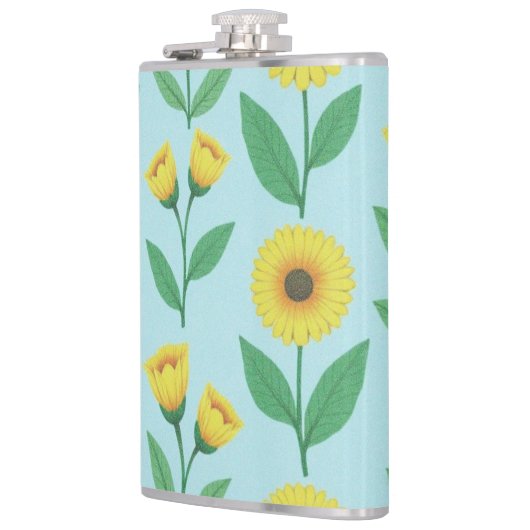 Whimsical Glee Bloom フラスク (左)