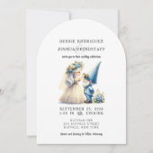 Whimsical Gnomes Fun Wedding Invitation  招待状 (正面)
