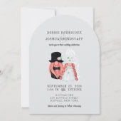 Whimsical Gnomes Fun Wedding Invitation  招待状 (正面)