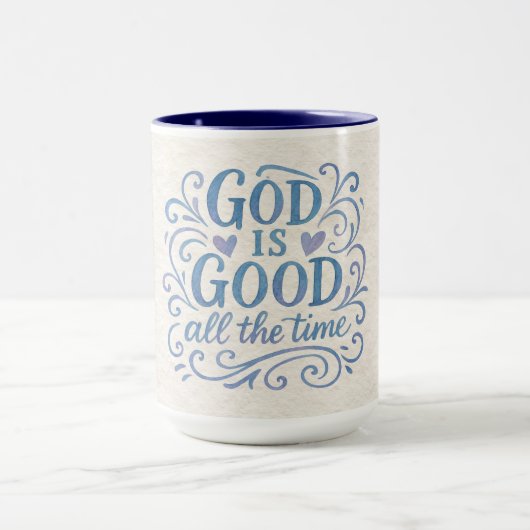 whimsical GoodはGoodなタイポグラフィ マグカップ (中央)