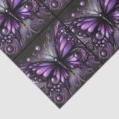 Whimsical Gothic Butterfly Purple Decoupage 薄葉紙 (詳細)