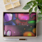 Whimsical Graffiti-Style Floral Ladybug Decoupage 薄葉紙 (ギフト)