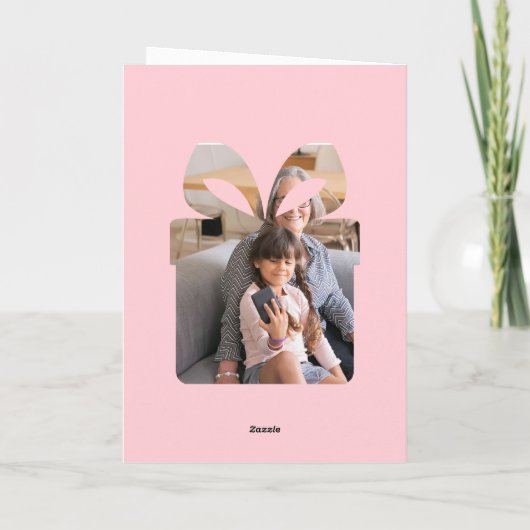 Whimsical grandma birthday  カード (裏面)