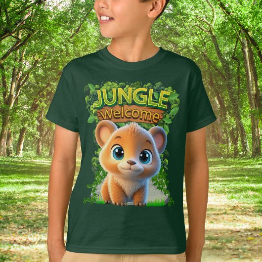Whimsical Grizzly Bear Wildlife Animal Character🐻 Tシャツ