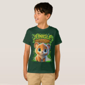 Whimsical Grizzly Bear Wildlife Animal Character🐻 Tシャツ (正面フル)