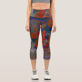 Whimsical Halloween Dreams カプリレギンス (正面)