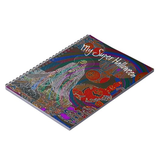 Whimsical Halloween Dreams ノートブック (左側)