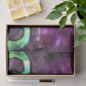 Whimsical Halloween Witch Boots Purple Decoupage 薄葉紙 (ギフト)