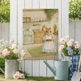 Whimsical hamster Storybook kids Poster ポスター