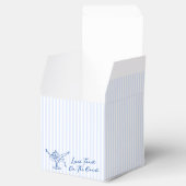 Whimsical Hand Drawn Blue Last Toast on the Coast フェイバーボックス (オープン)