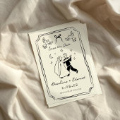 Whimsical Hand Drawn Doodle セーブザデート