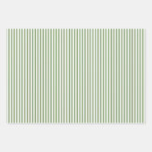 Whimsical Hand Drawn Doodle Green ラッピングペーパーシート (正面2)