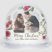 Whimsical Hand Drawn Floral Photo  (正面)