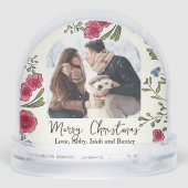 Whimsical Hand Drawn Floral Photo  (裏面)