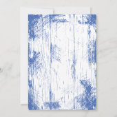 Whimsical Hand Drawn Flower Market Bridal Shower 招待状 (裏面)