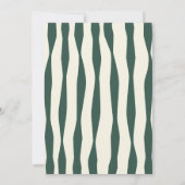 Whimsical Hand Drawn Handwritten Wedding Menu Card 招待状 (裏面)