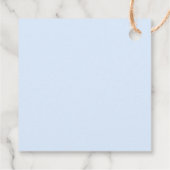 Whimsical Hand Drawn Hanukkah Party Trendy Custom フェイバータグ (裏面)