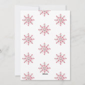 Whimsical Hand Drawn  Photo Christmas Card シーズンカード (裏面)