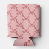 Whimsical Hand-Drawn Santa Christmas 缶クーラー (裏面)